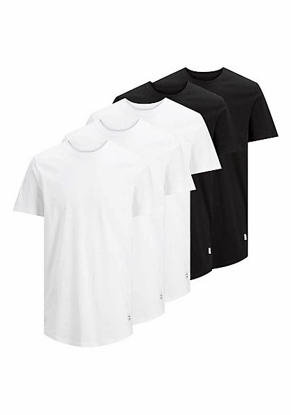 Jack & Jones T-Shirt "T-Shirt JJENOA 5er Pack" günstig online kaufen
