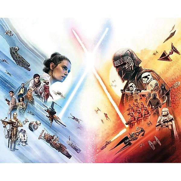 Komar Bild "Star Wars Movie Poster" Star Wars 1 Stk. tlg. Wandbild zur Deko günstig online kaufen