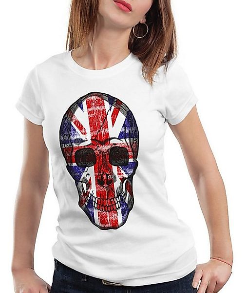 style3 T-Shirt Skull Union Jack England Great Britain United Kingdom Totenk günstig online kaufen