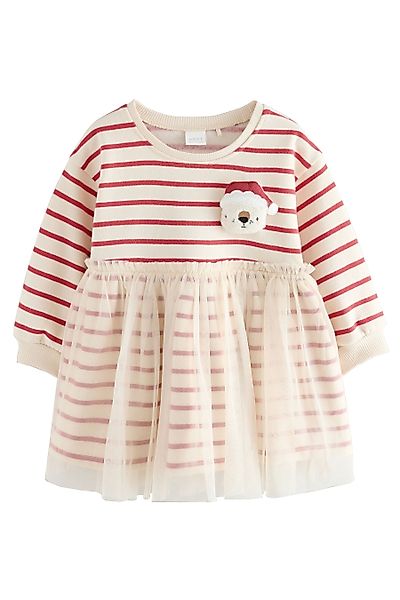 Next Partykleid Sweatshirt-Partykleid mit Mesh (1-tlg) günstig online kaufen