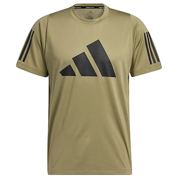 Adidas Fi 3 Bar Kurzarm T-shirt L Orbit Green günstig online kaufen