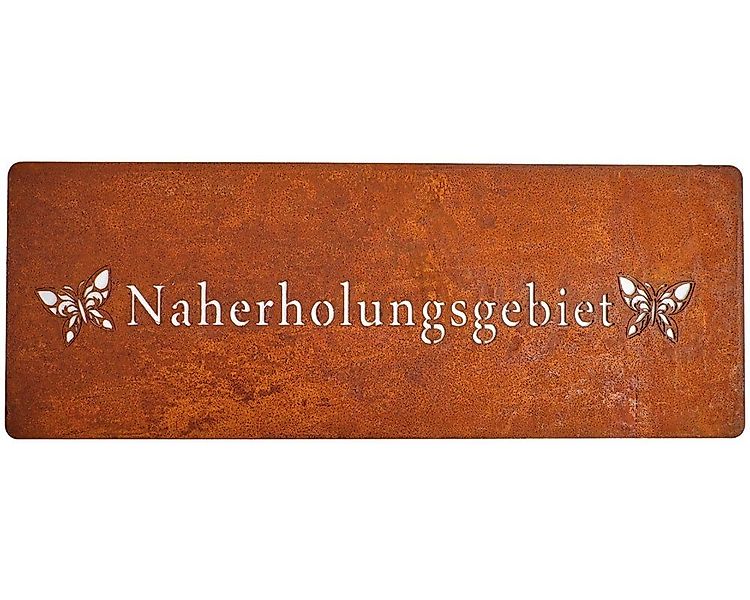 matches21 HOME & HOBBY Gartenfigur Schild günstig online kaufen