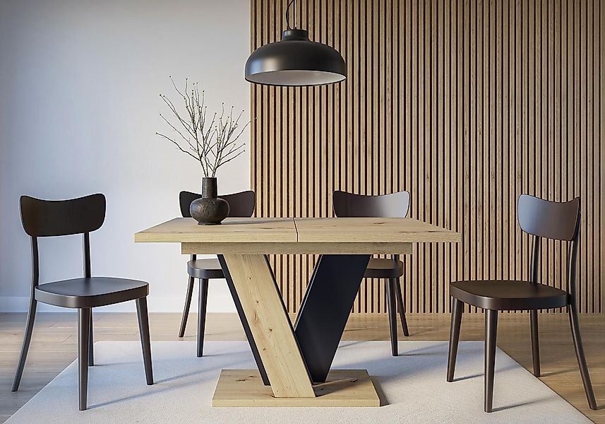 Compleo Esstisch Küchentisch MANO, ausziehbar 120-160 günstig online kaufen