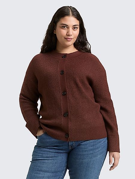 TOM TAILOR PLUS Cardigan Pullover & Strickjacken Plus Size - Oversize Cardi günstig online kaufen
