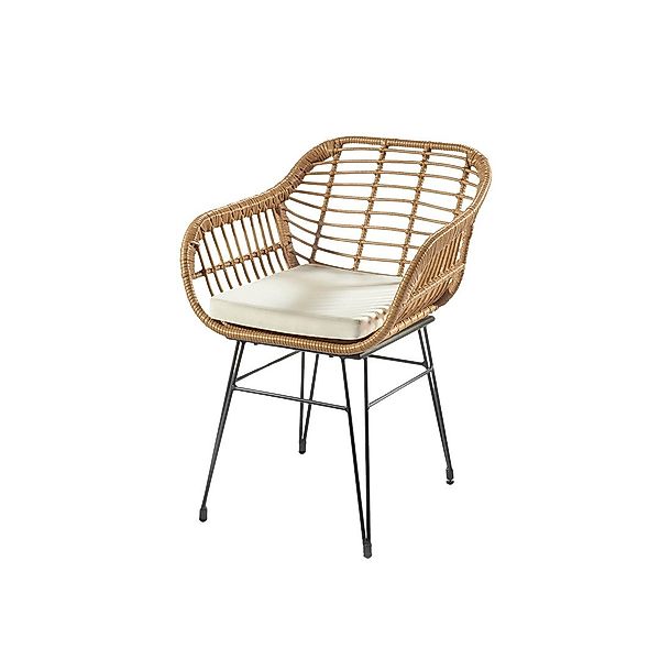 Kobolo 4-Fußstuhl Gartensessel Gartenstuhl RETRO inklusive günstig online kaufen