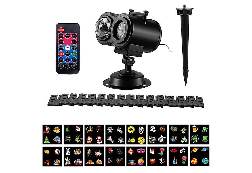 BlingBin Projektionslampe Projektor Weihnachten Aussen LED Lampe Wasserdich günstig online kaufen