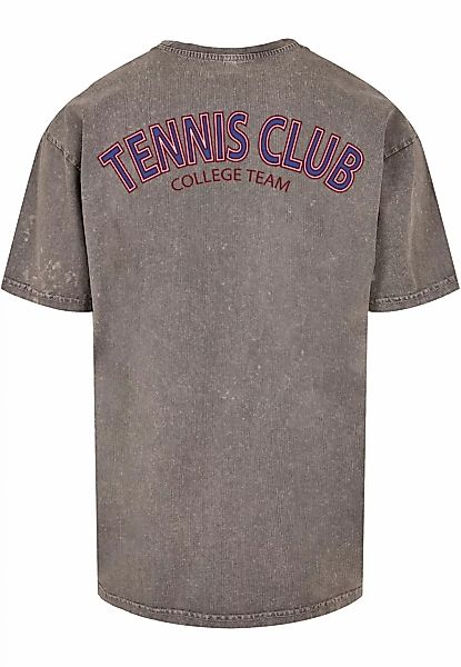 Merchcode T-Shirt "Merchcode Herren College Club Acid Washed Oversized Tee" günstig online kaufen