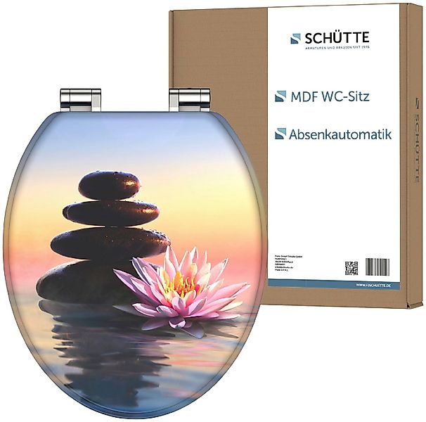 Schütte WC-Sitz SUNSET DREAM, Toilettendeckel, mit Absenkautomatik günstig online kaufen