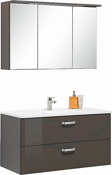 welltime Badmöbel-Set "Ravenna" 2 Stk. tlg. mit Soft-Close Funktion günstig online kaufen