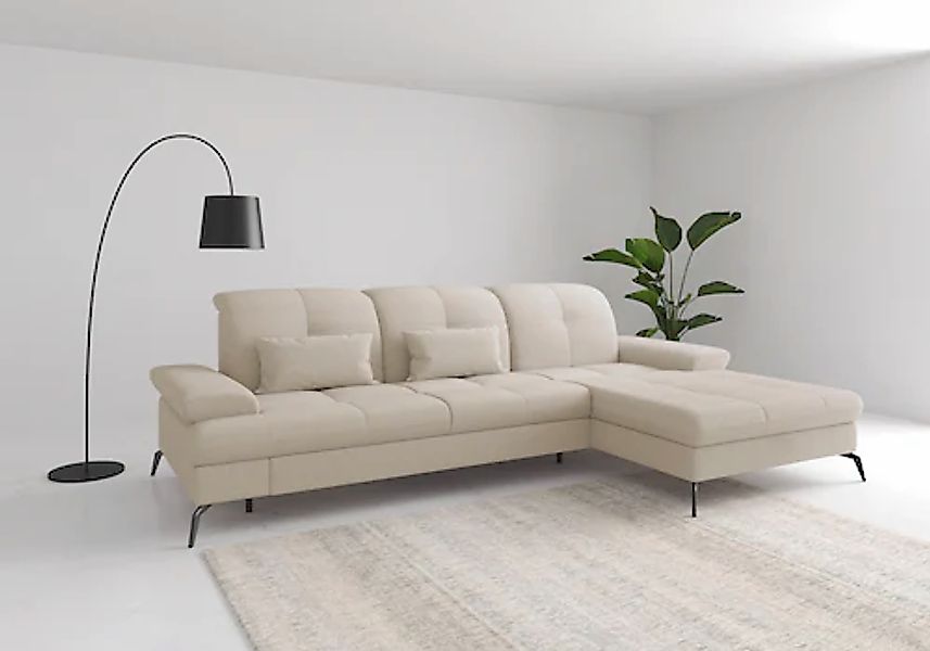 sit&more Ecksofa »Amica«, inkl Sitztiefenverstellung und Armteilverstellung günstig online kaufen