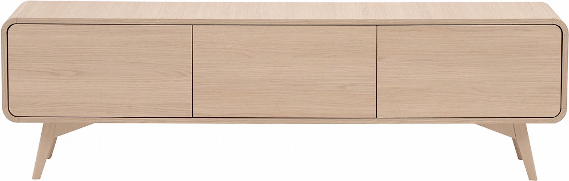 Home affaire Lowboard "Torsby, moderner TV-Schrank, Kommode in Eiche Natur, günstig online kaufen