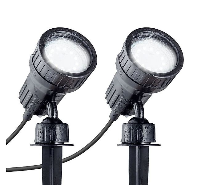 B.K.Licht Gartenstrahler 2er Set LED Gartenstrahler Pflanzenstrahler inkl. günstig online kaufen