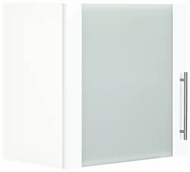 wiho Küchen Glashängeschrank "Cali" Front mit Glaseinsatz günstig online kaufen