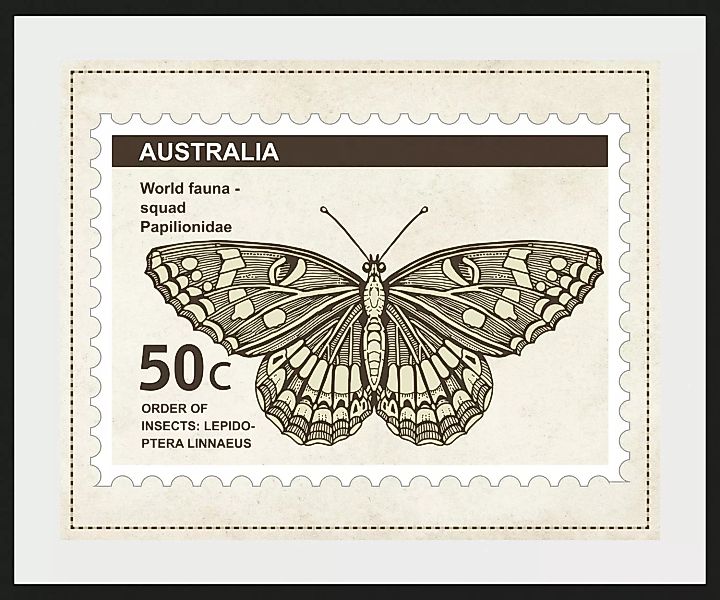 queence Bild "50c", Schmetterlinge, (1 St.) günstig online kaufen