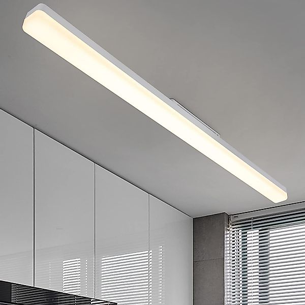 Nettlife LED Deckenleuchte Wohnzimmer Weiß Tageslichtlampe günstig online kaufen
