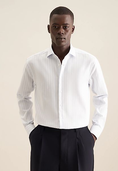 seidensticker Businesshemd "Regular" Regular 1/1 Kentkragen Streifen günstig online kaufen
