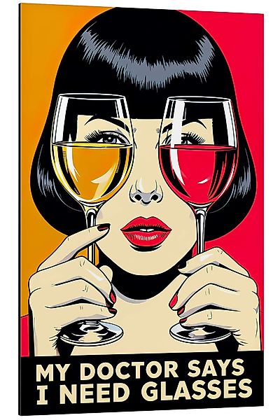 Posterlounge Wandbild My doctor says I günstig online kaufen