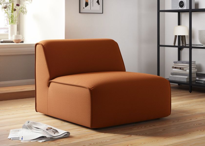 RAUM.ID Sessel "Merid Sofa-Mittelelement, Maße B/T/H: 84/97/46 cm" als Modu günstig online kaufen