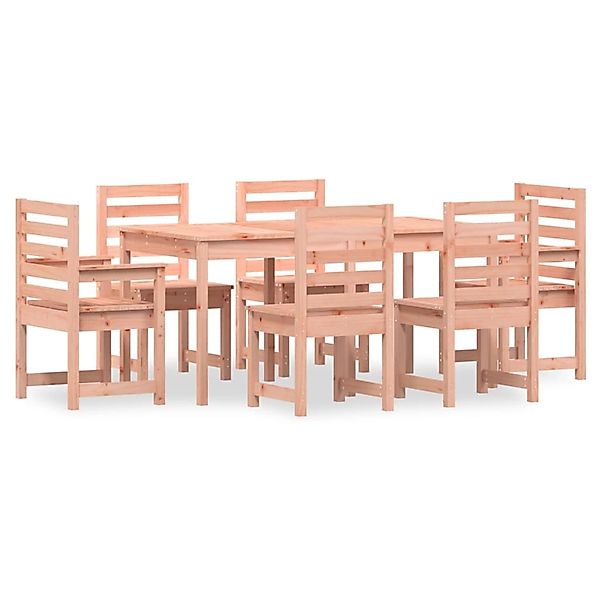 vidaXL 7-Tlg Garten-Essgruppe Massivholz Douglasie 3154712 günstig online kaufen