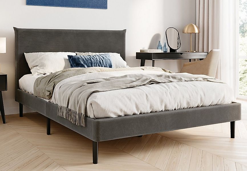 Home Collective Polsterbett 140x200 und 160x200 cm mit Lattenrost und weich günstig online kaufen