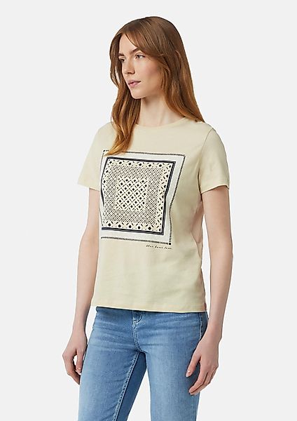 comma casual identity Kurzarmshirt T-Shirt mit günstig online kaufen