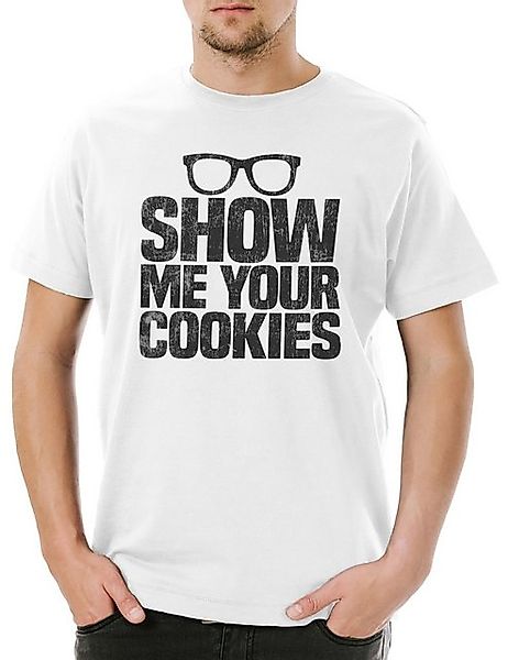 Urban Backwoods Print-Shirt Urban Backwoods Show Me Your Cookies Herren T-S günstig online kaufen