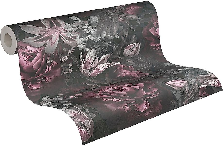 A.S. Création Vliestapete PintWalls Rosen Floral, glatt, gemustert, matt, n günstig online kaufen