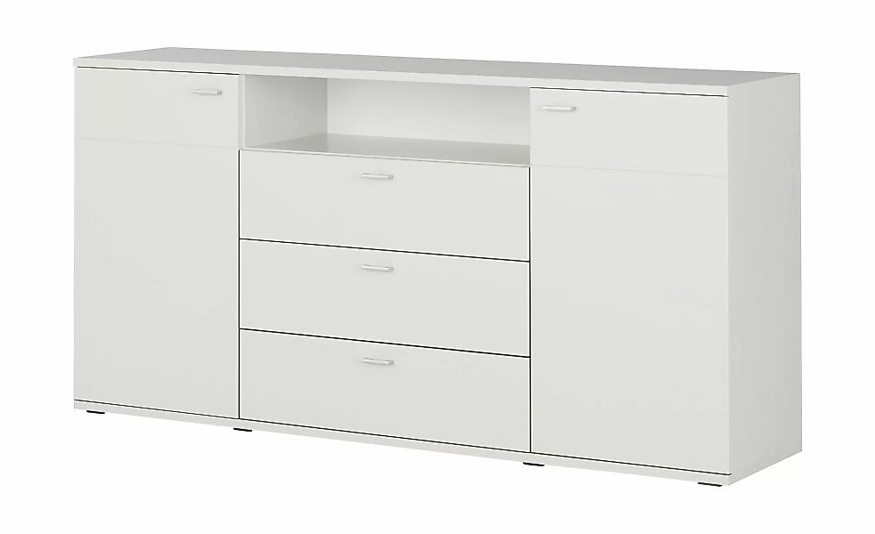 uno Sideboard  Amelia ¦ grau ¦ Maße (cm): B: 180 H: 90 T: 42 Kommoden & Sid günstig online kaufen