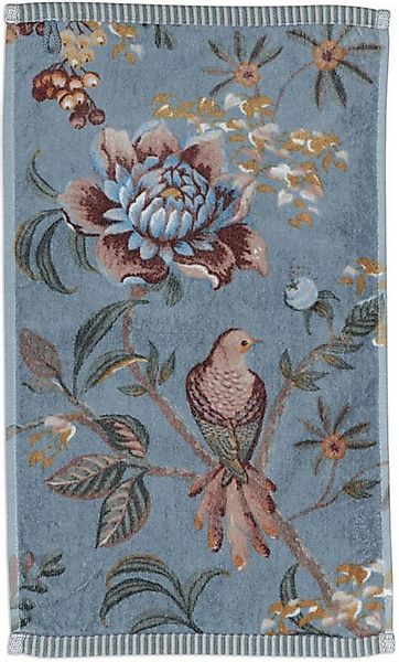PiP Studio Gästehandtuch Gästetuch "Secret Garden", Velours, Velours Blumen günstig online kaufen