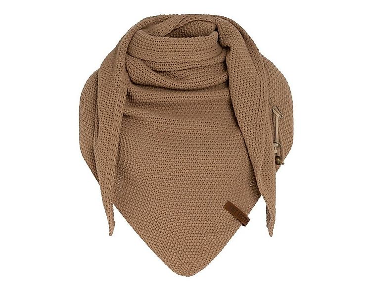 Knit Factory Schal Coco Dreiecksschals 190x85 cm Glatt Beige, (1-St), Schal günstig online kaufen