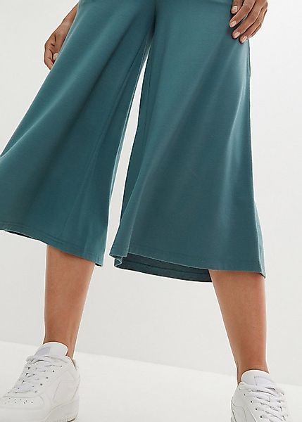 bonprix Culotte Loungewear Culotte mit weitem Bein günstig online kaufen