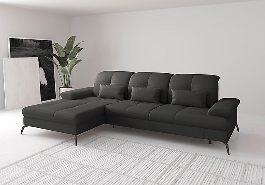 sit&more Ecksofa »Amica, L-Form, inkl. Sitztiefenverstellung & Armteilverst günstig online kaufen