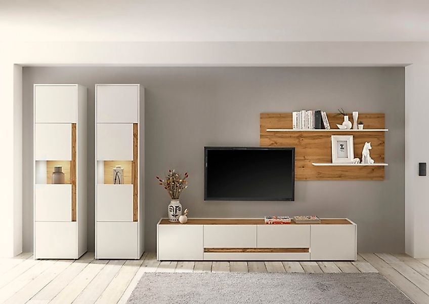 INOSIGN Wohnwand »City/Giron, moderne Anbauwand, Komplettset in vielen Farb günstig online kaufen