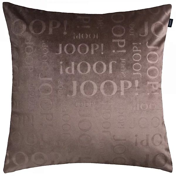 JOOP! Kissenhülle Match - Größe: 45x45 cm - Farbe: Umbra - 020 günstig online kaufen