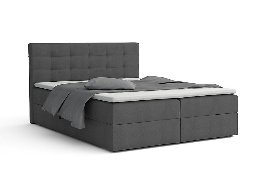 Deine Möbel 24 Boxspringbett FLORIDA Boxbett Schlafzimmerbett Ehebett in St günstig online kaufen