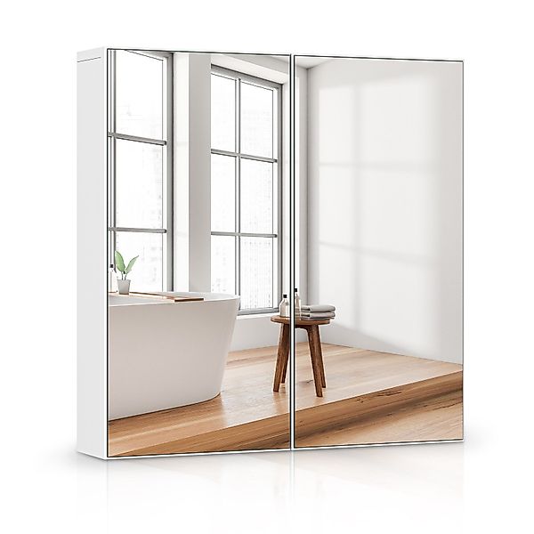 Dripex Spiegelschrank Badezimmerschrank mit Spiegel Badschrank günstig online kaufen