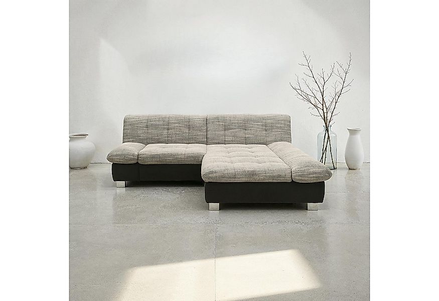DOMO collection Ecksofa 100031 kompakte Stellmaße, komfortabel und bequem, günstig online kaufen