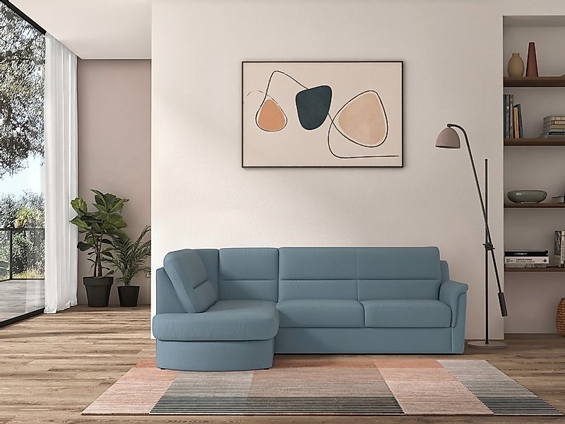 sit&more Ecksofa »Panini L-Form«, wahlweise mit Vorziehsitz und Bettkasten günstig online kaufen