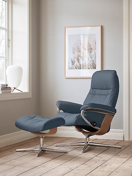 Stressless® Relaxsessel »Sunrise«, (Set, Relaxsessel mit Hocker), mit Hocke günstig online kaufen