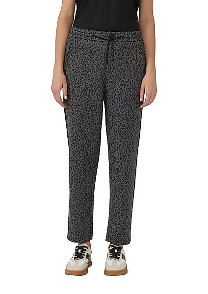 s.Oliver Stoffhose mit Leo-Print günstig online kaufen