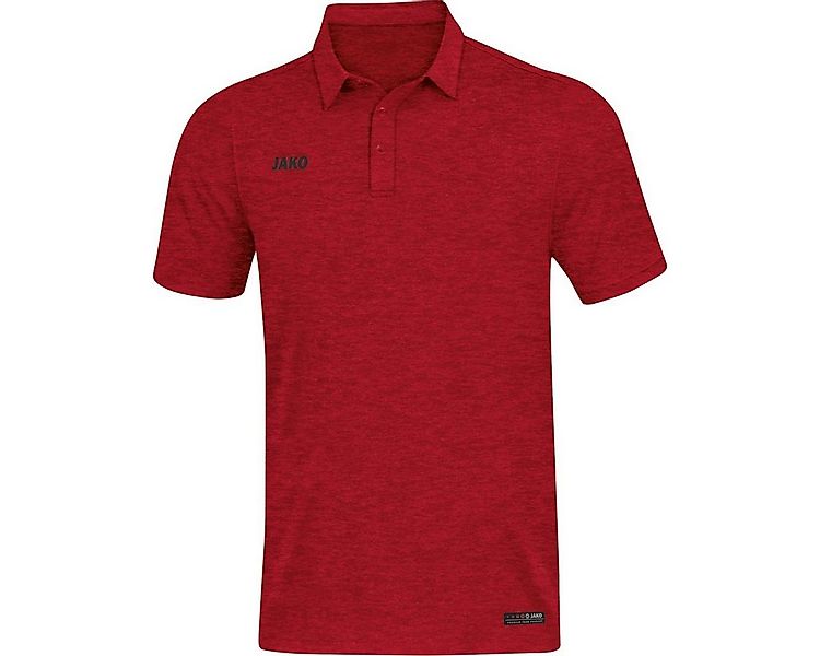 Jako Poloshirt Sport/Freizeit Premium Basics (Polyester-Stretch-Jersey) rot günstig online kaufen