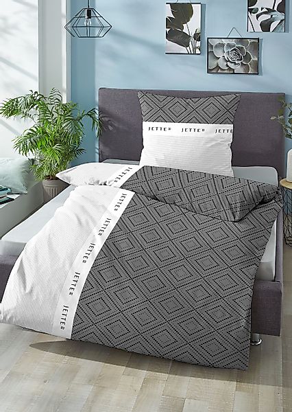 JETTE Bettwäsche 0401615, Renforcé, 2 teilig, günstig online kaufen