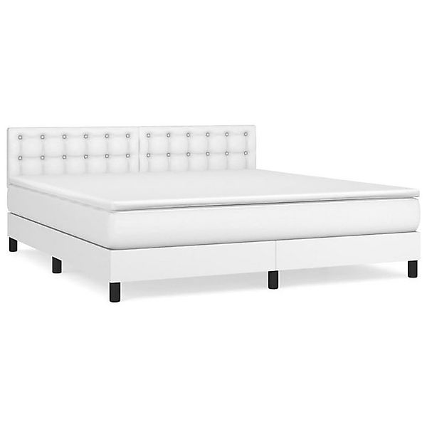 vidaXL Boxspringbett Boxspringbett mit Matratze Rosa 160x200 cm Samt Bett B günstig online kaufen