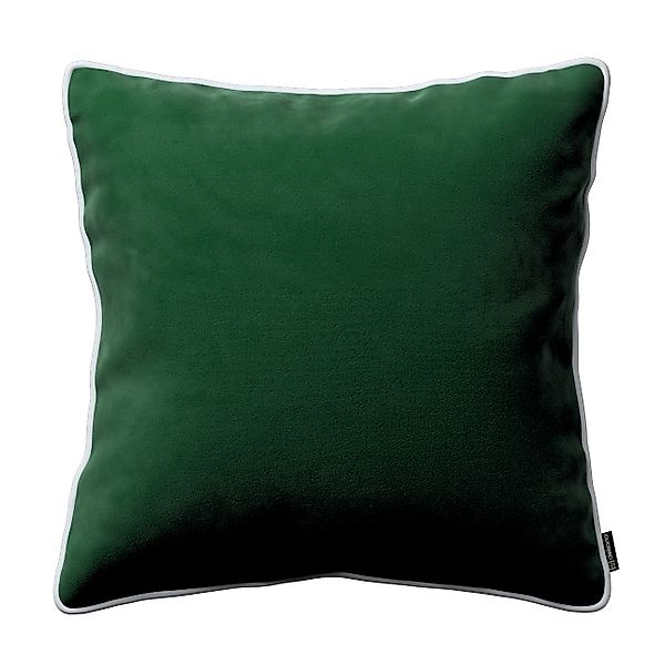 Kissenhülle Laura, grün, 43 x 43 cm, Velvet (704-13) günstig online kaufen