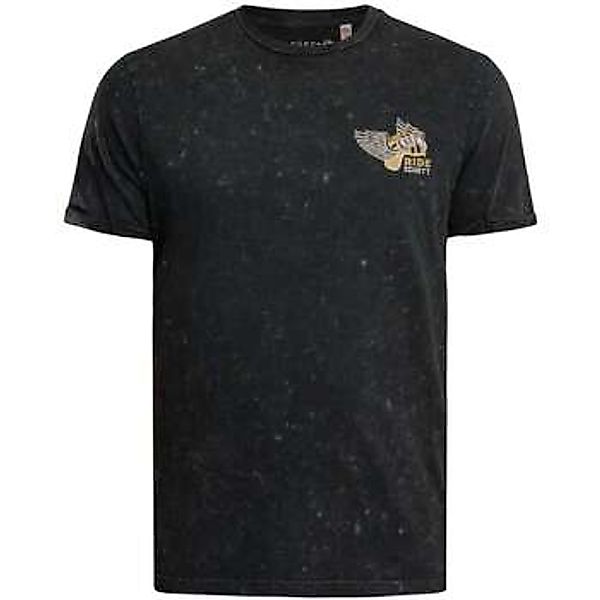 Schott  T-Shirt T-Shirt mit Vintage-Rückenprint günstig online kaufen