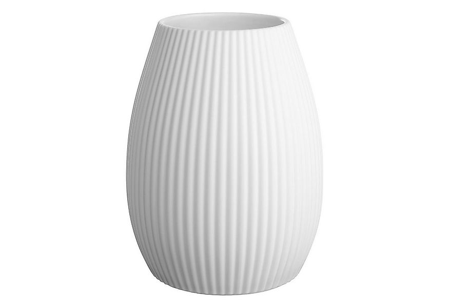 ASA SELECTION Tischvase Vase RICA, Weiß matt, Ø 18,7 x H 24 cm, (1 St), Por günstig online kaufen