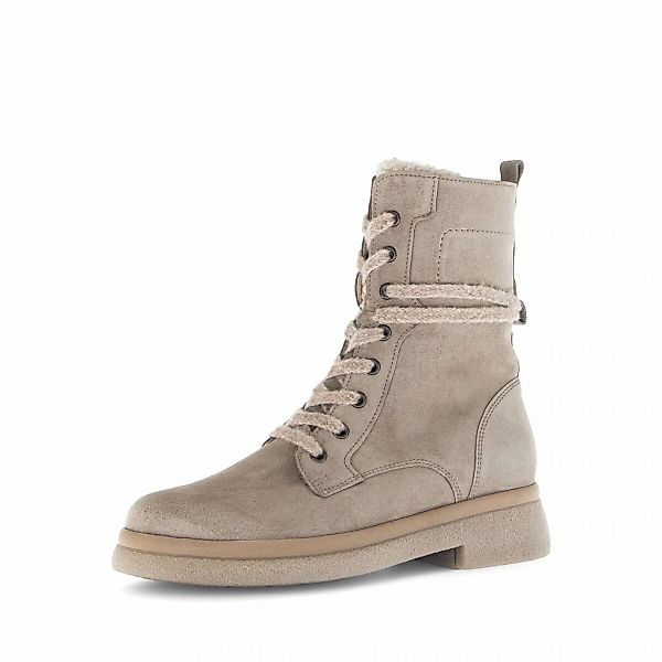 Gabor Schnürstiefelette "Schnürstiefelette Materialmix Leder/Lederimitat" günstig online kaufen
