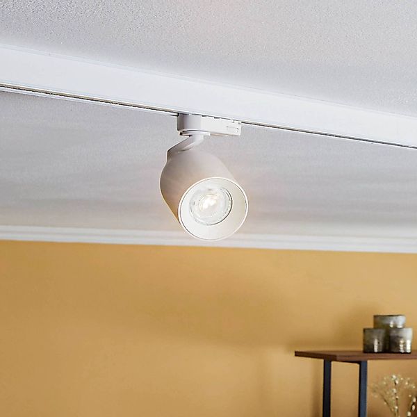 Arcchio Schienenstrahler Brinja, weiß, Ø 7cm, 3-Phasen, GU10 günstig online kaufen