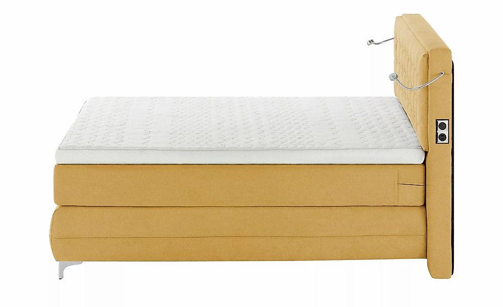 Musterring Boxspringbett Premiumversion Dubai ¦ gelb ¦ Maße (cm): B: 197 H: günstig online kaufen