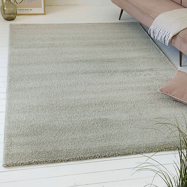 my home Teppich »Chanley«, rechteckig, 13 mm Höhe, moderner dichter weicher günstig online kaufen